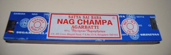 SATYA Sai Baba Nag Champa Räucherstäbchen 15 g